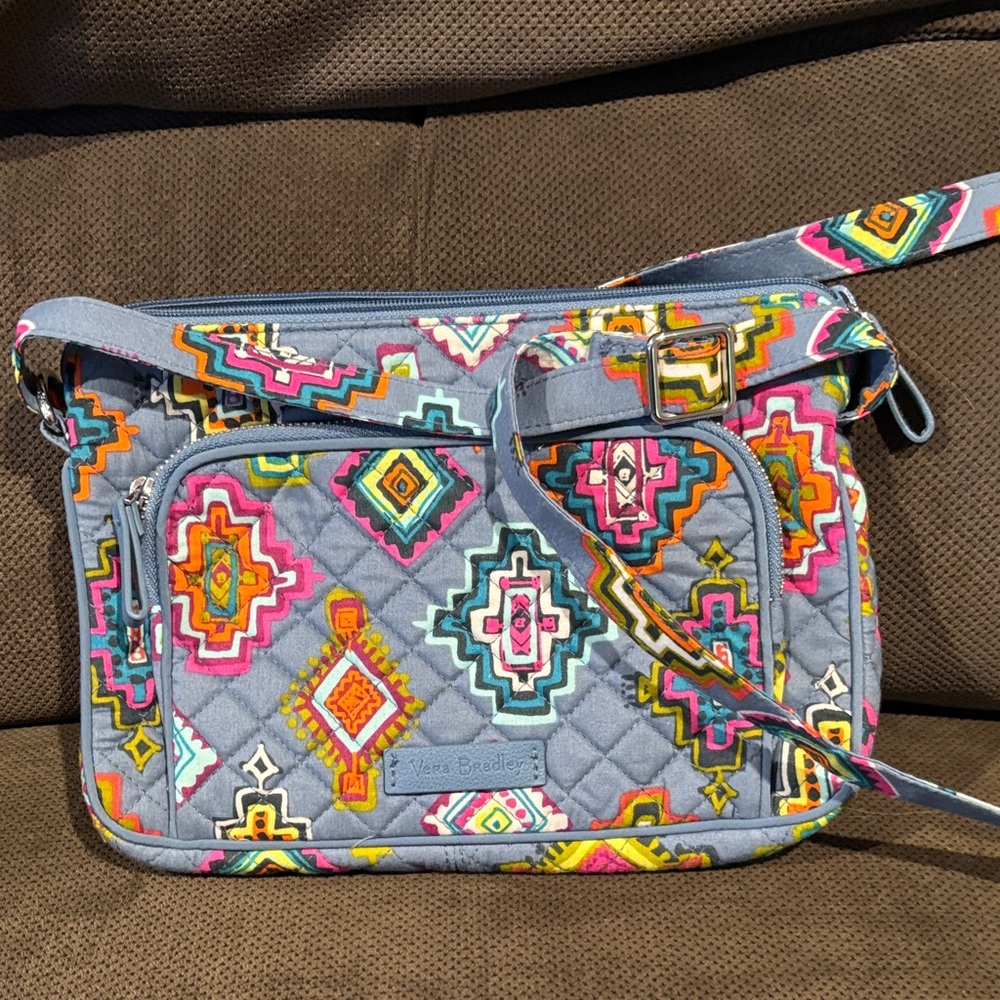 Vera Bradley Multicolor Geometric Crossbody Bag